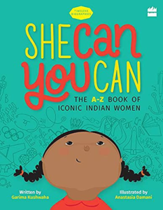 She Can, You Can - book picture in the blog post for by Shravmusings